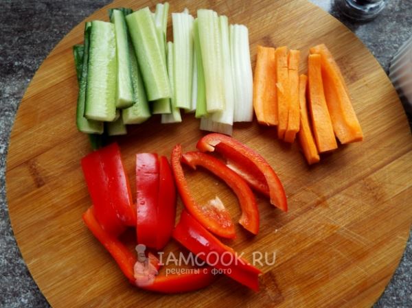 Крудите из овощей