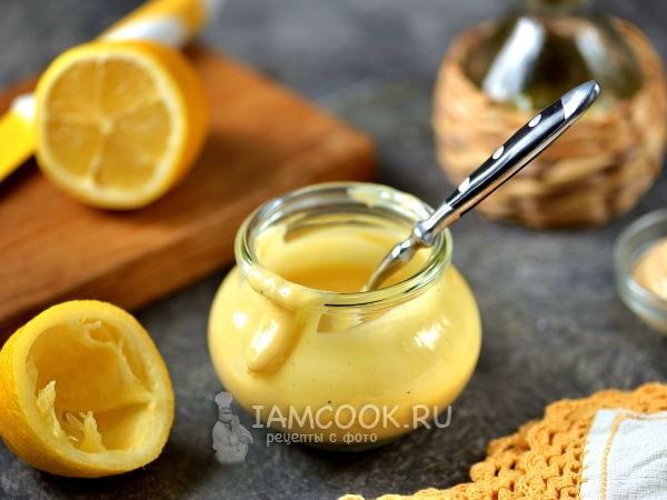 Лимонно-горчичный соус